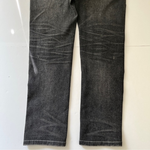 American Eagle AE AirFlex 360 Patched Slim Jean Real Good Black Blaze Sz 28 x 28 - Picture 14 of 14